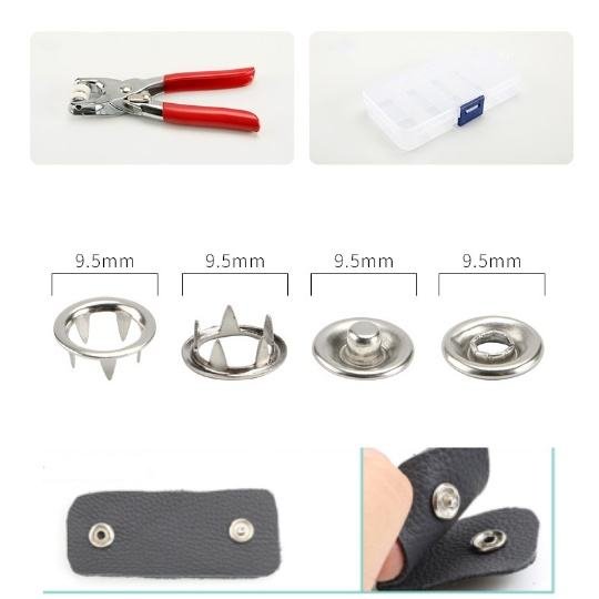 1 Pcs Snap Buttons Kit Set