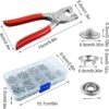 1 Pcs Snap Buttons Kit Set